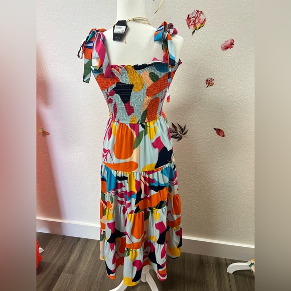 THML Smocked Dress